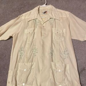 Off white yellow guabera